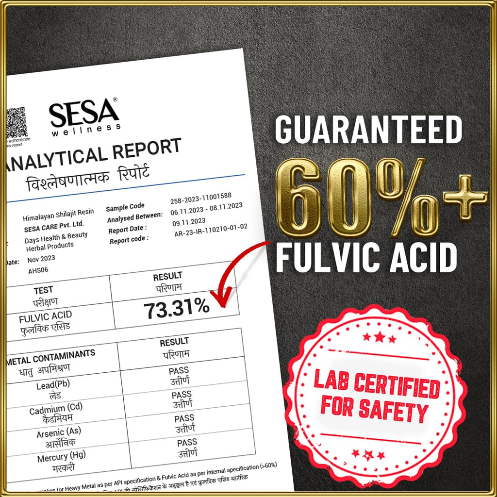 sesa Himalayan Shilajit Resin 100% Ayurvedic - 50 Servings - image 7
