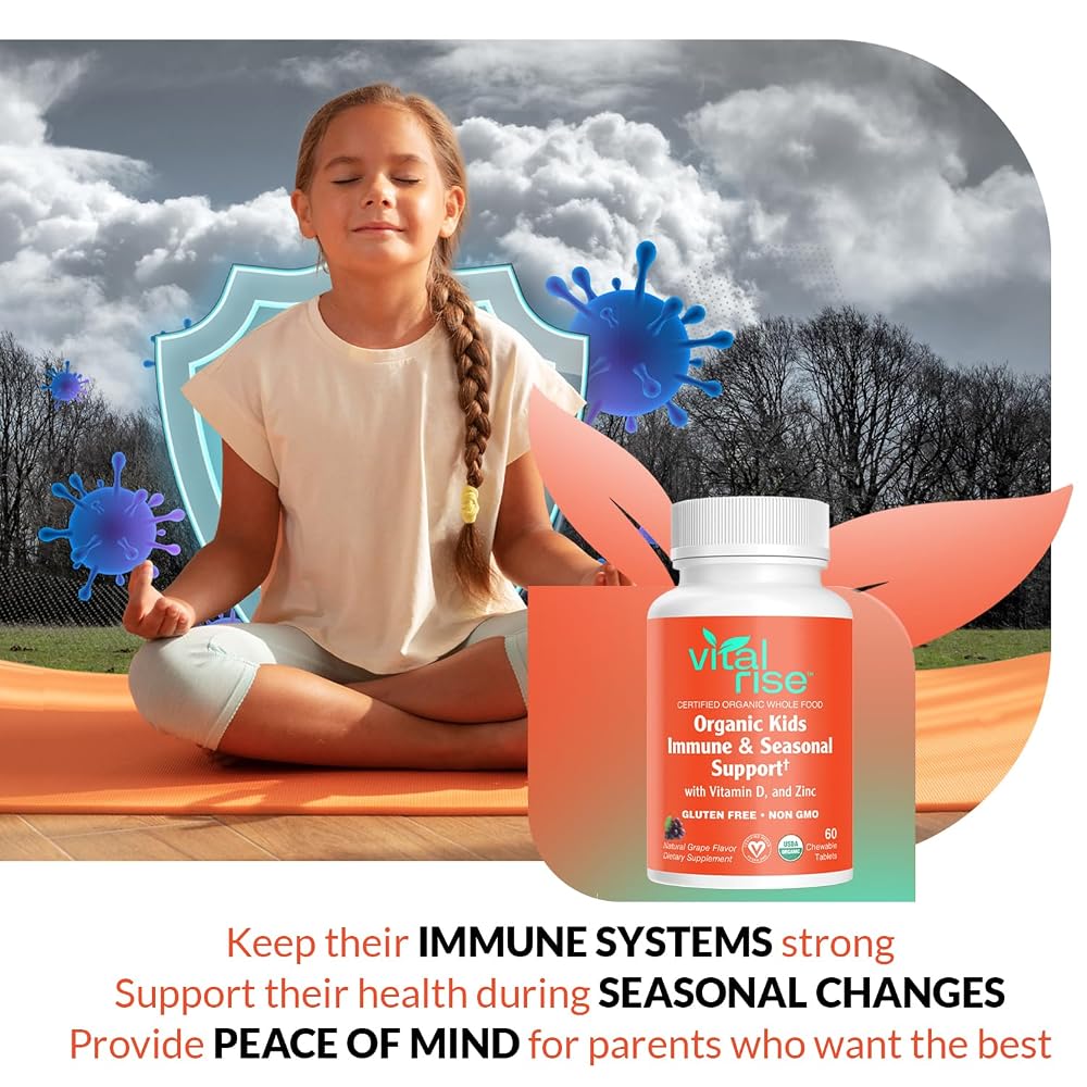 Vital Rise Kids Immune Support Chewables – 60 Count - image 4