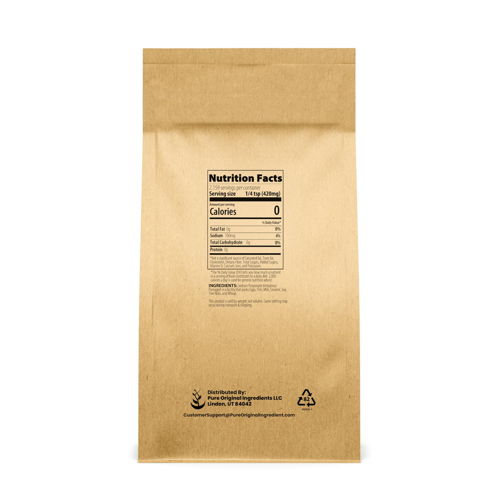 Pure Original Ingredients Sodium Propionate Food Preservative - 2 lb - image 2