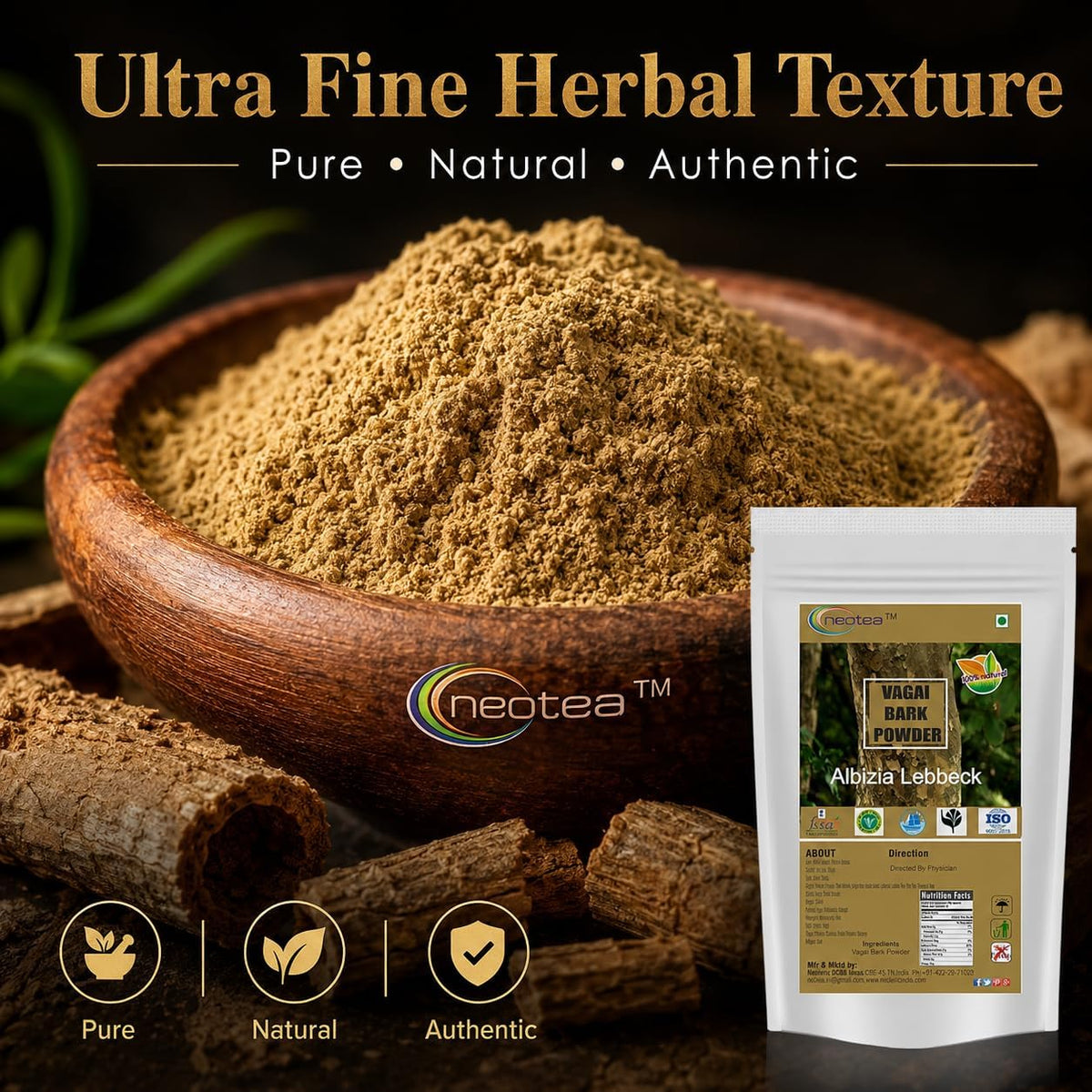 neotea Albizia Lebbeck Powder - 1kg - image 5