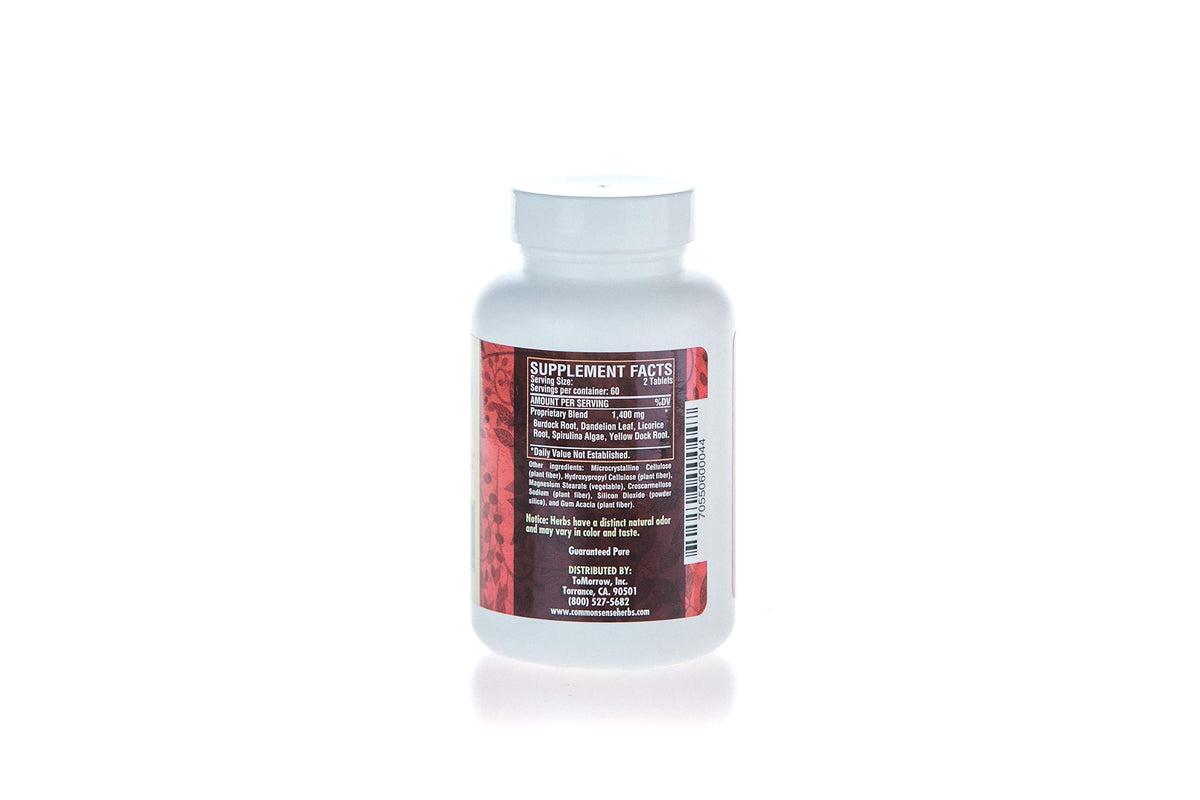 Common Sense Herbal Blood Builder Plus Immune Stimulant - 270 Tablets - image 2