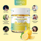 GREENPEOPLE Magnesium Glycinate Gummies 400mg Lemon - 120 Count - image 3