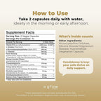 gflow vitamins Ginkgo Biloba Alpha GPC Cognitive Support - 90 Capsules - image 7