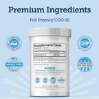 LifeCaps CoQ10 200mg - Ultimate CoQ10 - Ultra High Absorption Q10