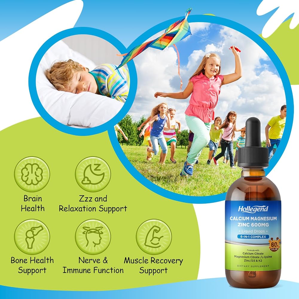 HOLLEGEND Liquid Calcium Citrate Drops