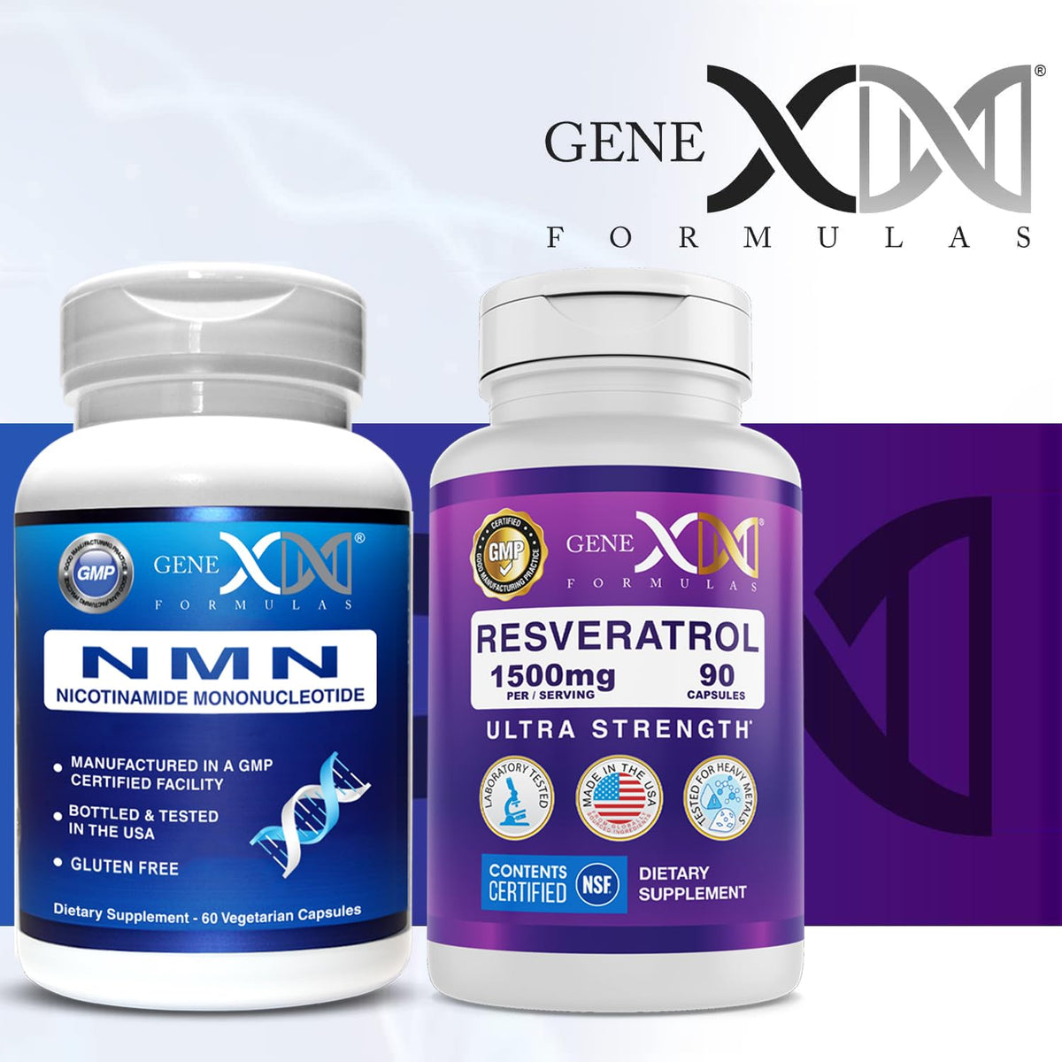 Genex Formulas NMN and Resveratrol Supplement for Healthy Aging - 150 Capsules - image 7