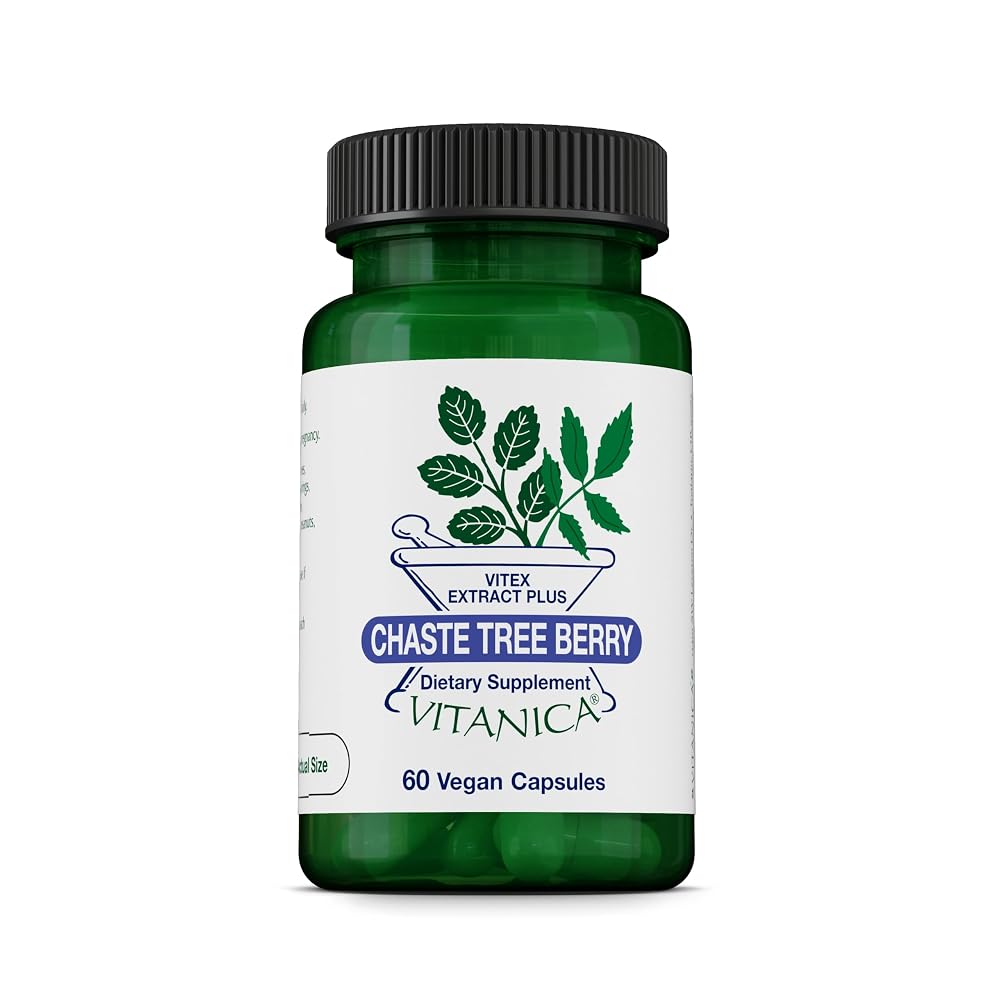 Vitanica Chaste Tree Berry Vitex Extract Plus - 60 Capsules