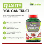 tnvitamins Cranberry Pills Urinary Tract Support - 90 Capsules - image 7