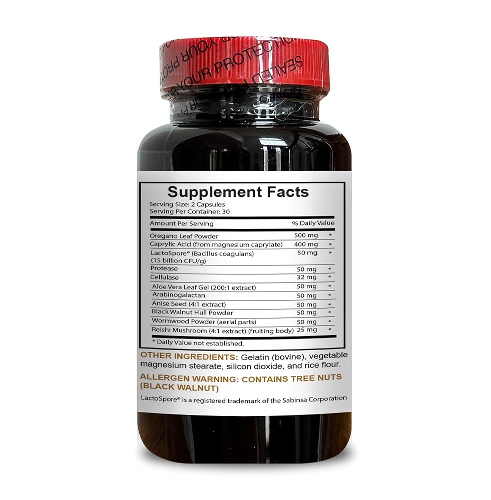 Generic Candida PRO Digestive Enzymes Capsules - 60 Count - image 4