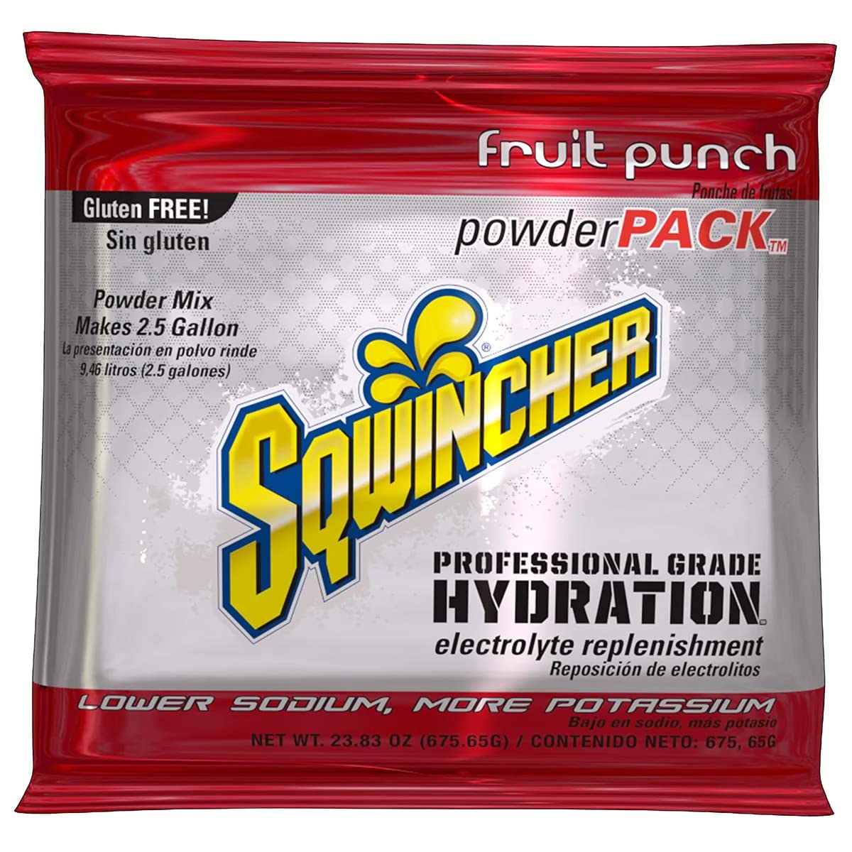 Sqwincher Electrolyte Powder Fruit Punch Mix - 32 Packs