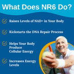 Xtendlife NR6 NAD+ with Nicotinamide Riboside & Resveratrol - 30 Capsules - image 3