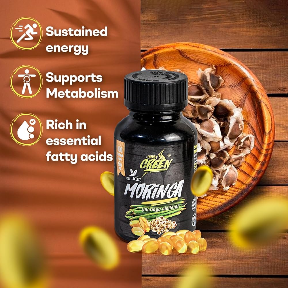 Amazon Andes Moringa Seed Oil Softgels - 100 Softgels - image 3