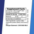 Superior Source Extra Strength Melatonin 25 mg - 60 Tablets - image 2