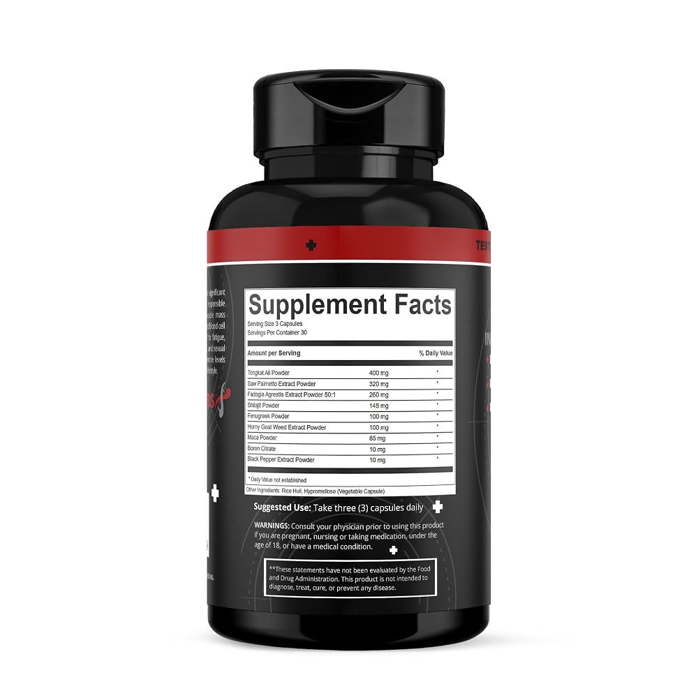Men's Health Labs Natural Advantage Testosterone Booster - 90 Capsules - image 8