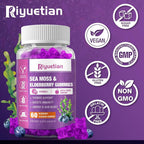 Riyuetian Sea Moss Gummies & Elderberry
