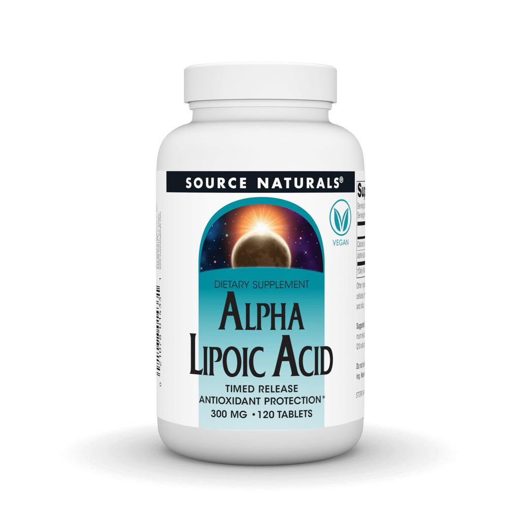 Source Naturals Alpha Lipoic Acid 300 mg - 120 Tablets