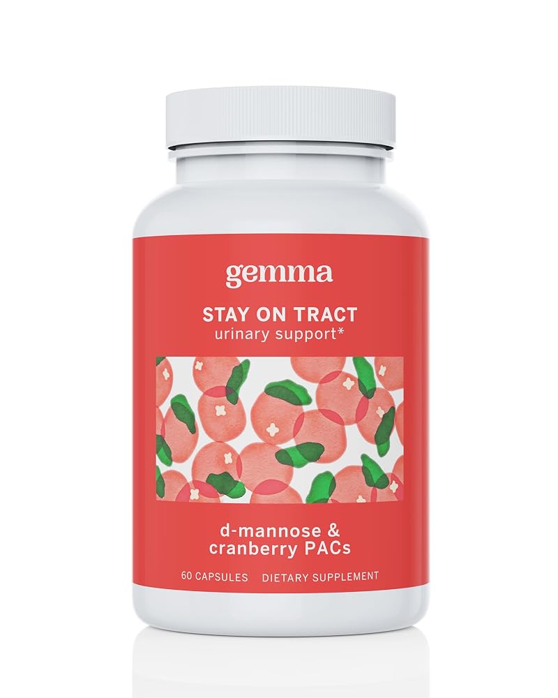 Gemma Stay On Tract Cranberry Supplement - 60 Capsules