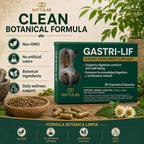 NATTULAB Gastri-Lif Herbal Digestive Support - 30 Capsules - image 7
