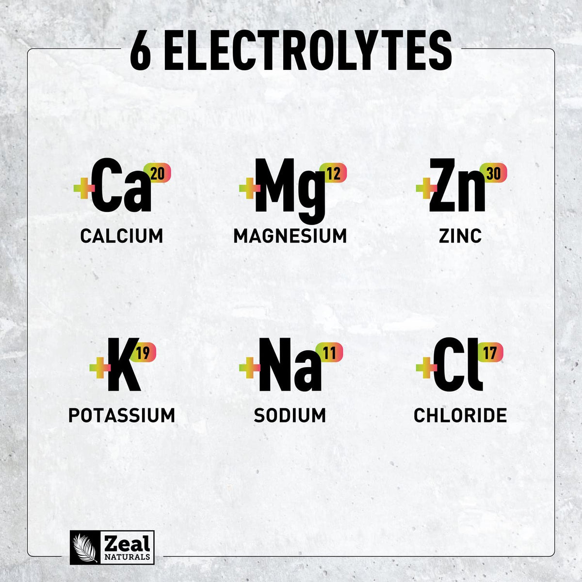 Zeal Naturals Electrolyte Powder - 90 Servings