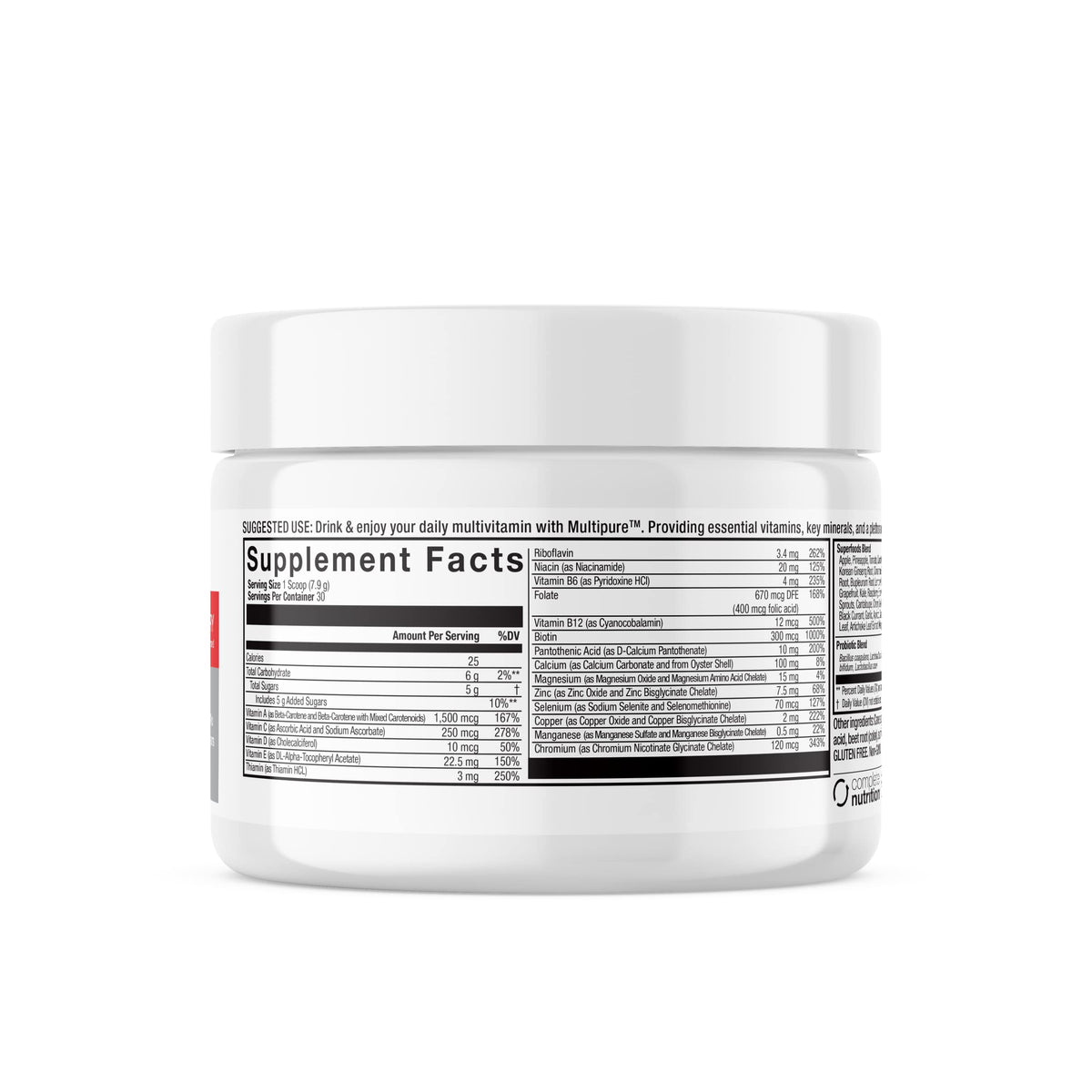 Complete Nutrition Reclaim Multi Pure Variety Pack - 30 Servings - image 2