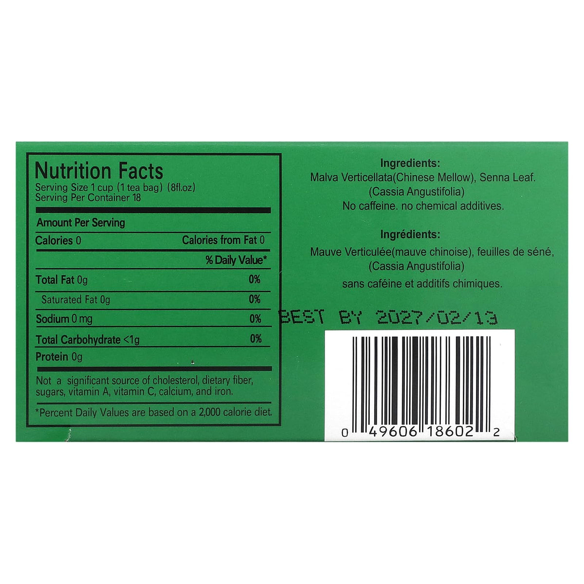 Uncle Lee's Tea Dieters' Herbal Tea Bags No Caffeine - 18 Count - image 2