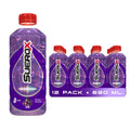 SueroX Electrolyte Hydration Drink Grape Flavour - 12 Pack