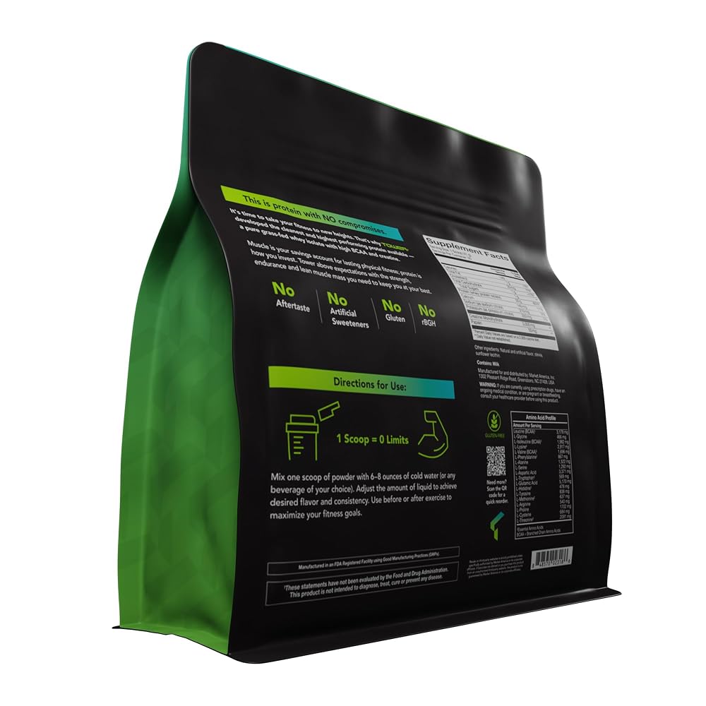 Market America Tower+ Pure Whey Protein Isolate with Creatine - 30 Servings - image 5