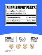 BulkSupplements.com Zinc Orotate Powder