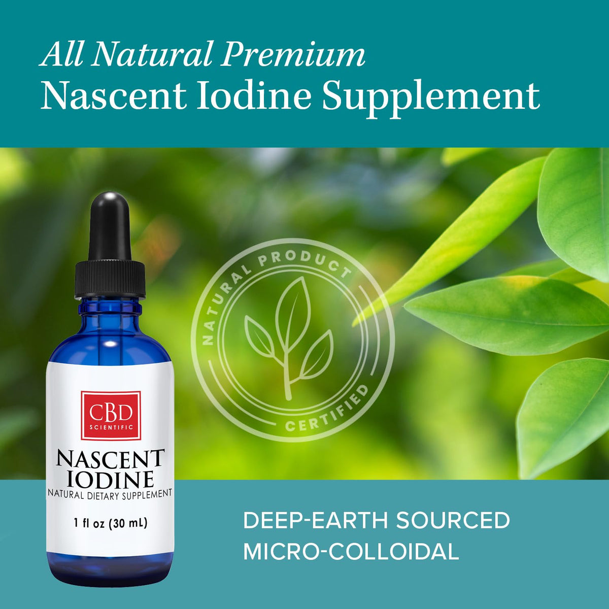 AYOJOY Organic Nascent Iodine Supplement Drops - 1 Fl Oz - image 7