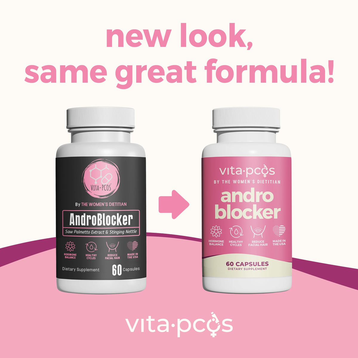 VITA-PCOS AndroBlocker 8-in-1 Women Supplement with Inositol & Zinc - image 2