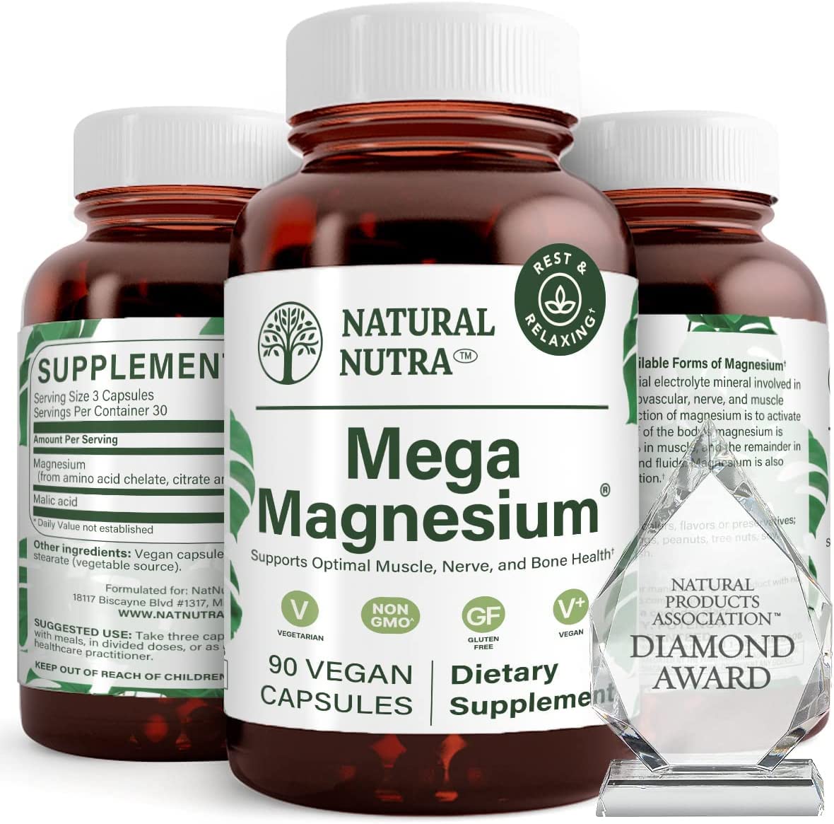 Natural Nutra Mega Magnesium Supplement Parent