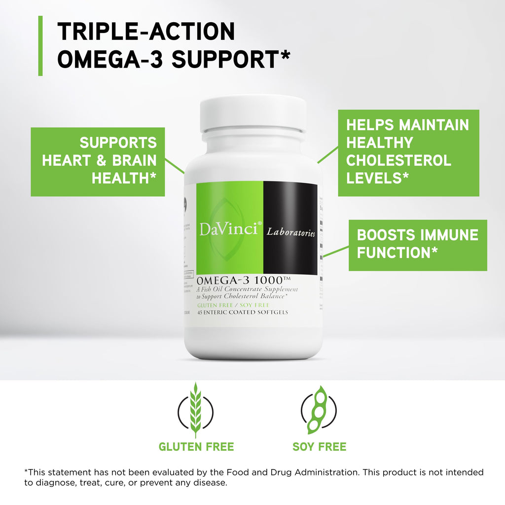 DAVINCI Labs Omega-3 1000