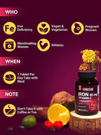 Vitacook Iron Supplement 65mg with 25mg VC