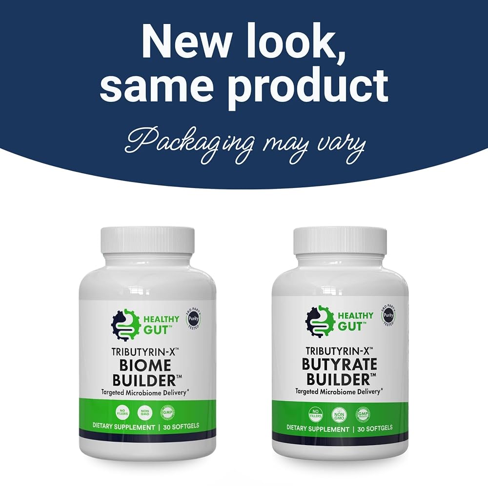 Healthy Gut Tributyrin-X Butyrate Supplement - 30 Softgels - image 2