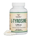 Double Wood Supplements L-Tyrosine 1,000mg Focus & Mood Support - 120 Capsules