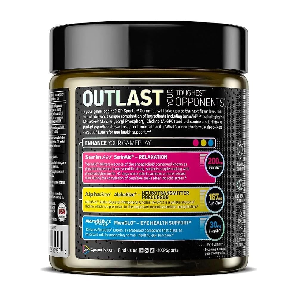 VitaBoost Performance Sports Gummies Mental Clarity & Eye Health - 80 Gummies - image 3