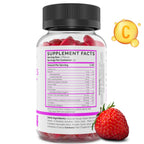 Allurica Collagen Gummies with Vitamin C - 60 Strawberry Gummy - image 8