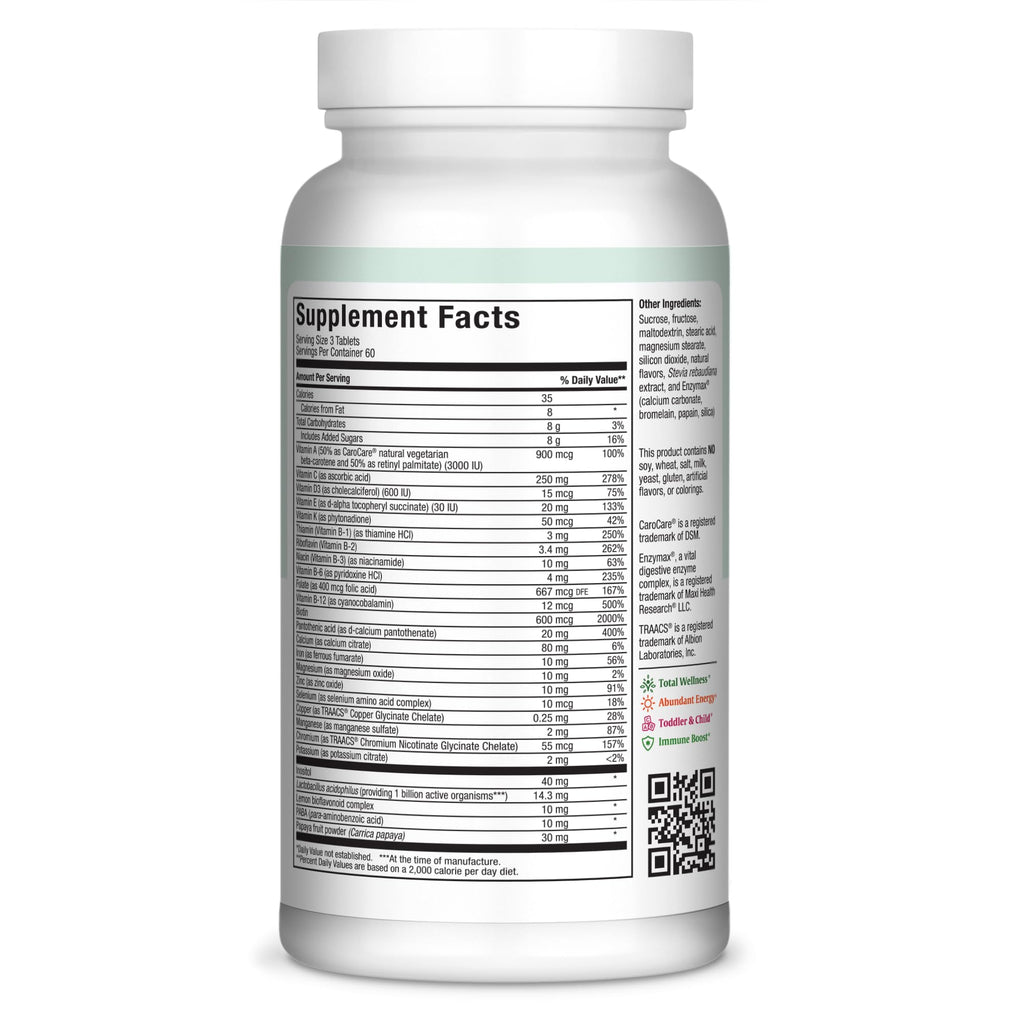 Maxi Health Chewable - Multivitamin for Men and Women - Enhanced