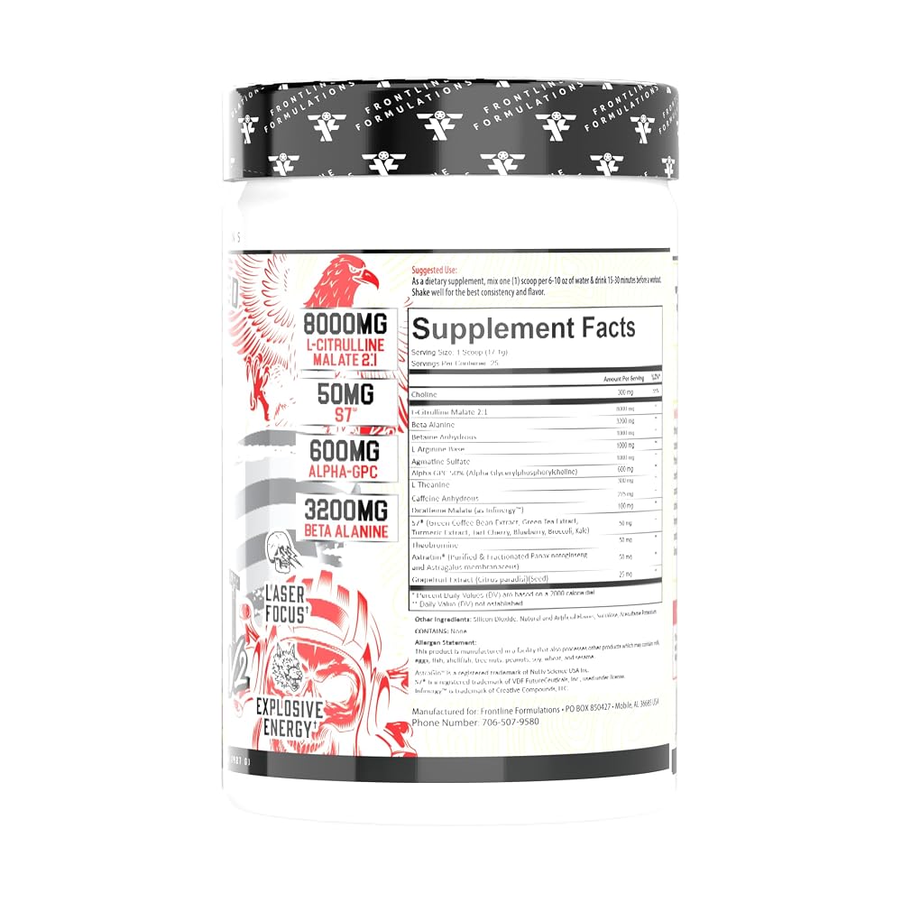 FRONTLINE FORMULATIONS Gauntlet Pre-Workout Powder