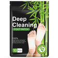 Tudiqe Natural Bamboo Vinegar Ginger Foot Pads - 10 Count