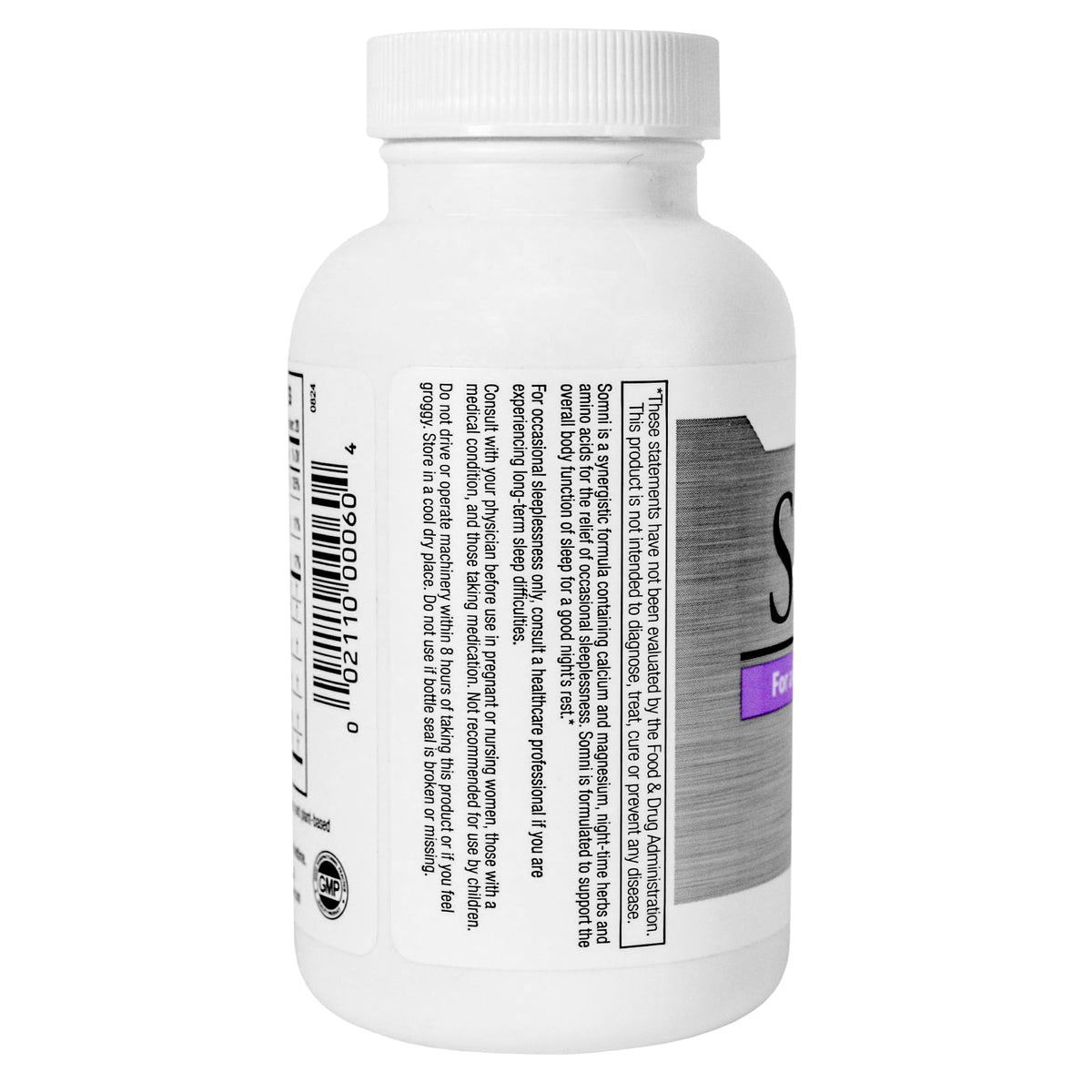 Lane Labs Somni Sleep Aid Supplement - 60 Capsules - image 3