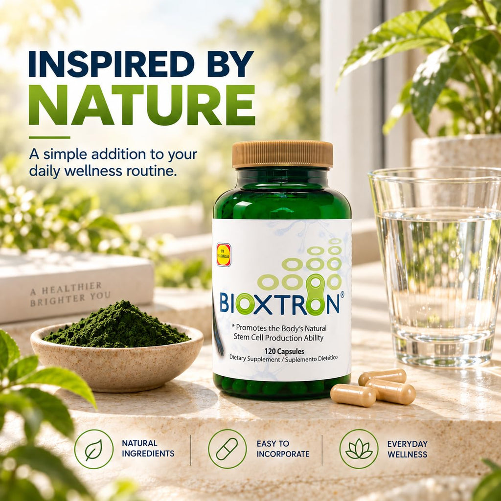 Bioxtron Natural AFA Stem Cell Supplement - Joint Support & Muscle
