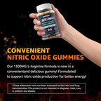 Nextdia Sugar Free L Arginine Nitric Oxide Gummies 400mg for Men