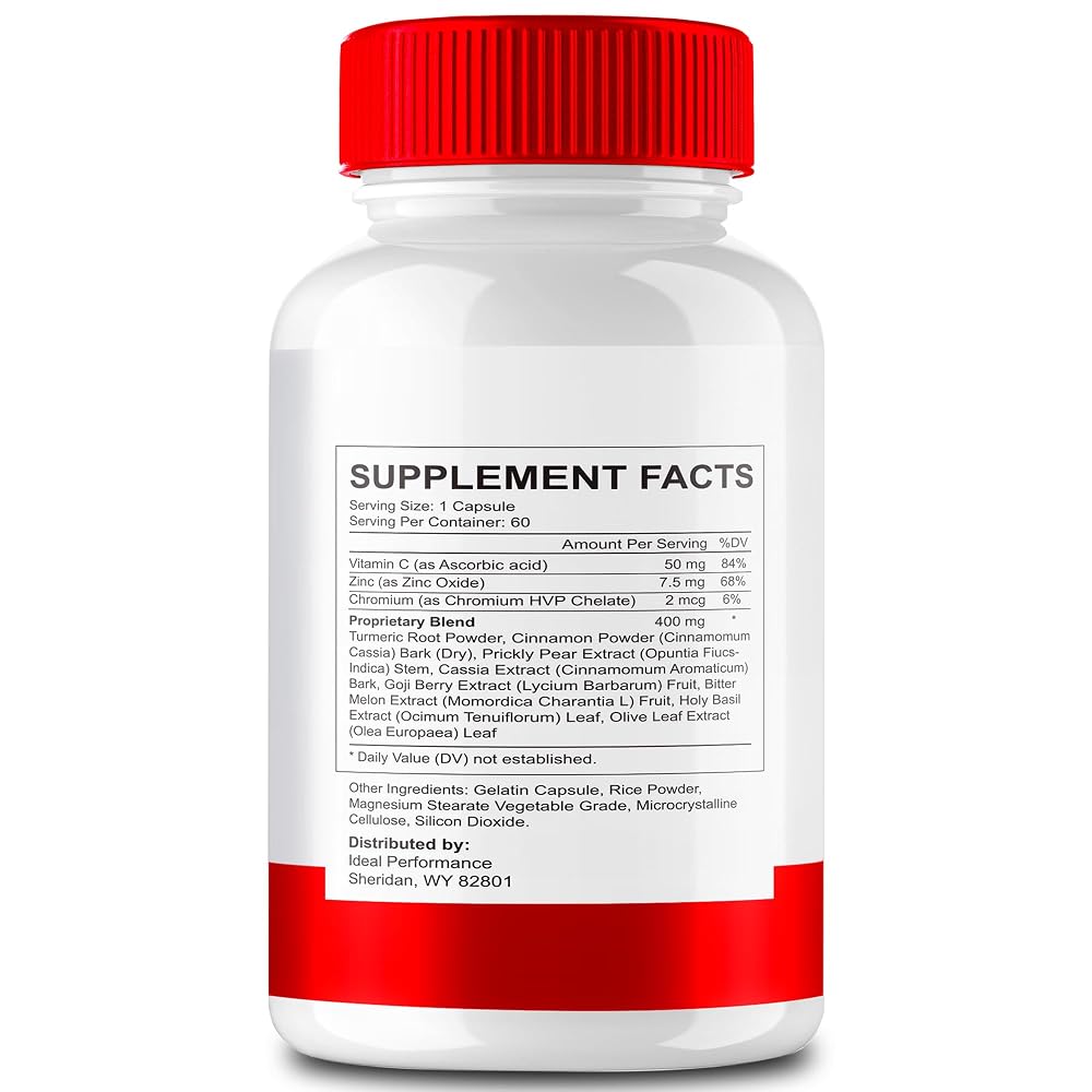 IDEAL PERFORMANCE Glyco Forte Blood Support Formula - 120 Capsules - image 2