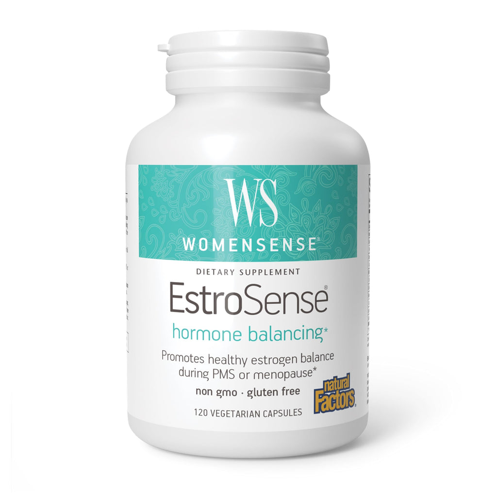 Natural Factors EstroSense Estrogen & Hormone Balance - 120 Vegetarian Capsules