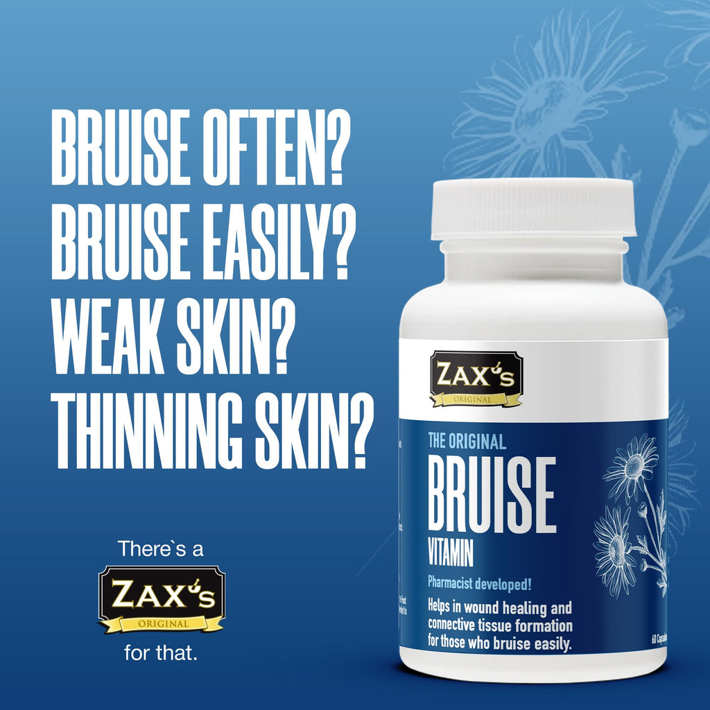 ZAX'S ORIGINAL Bruise Vitamin Supplement - 60 Capsules - image 2