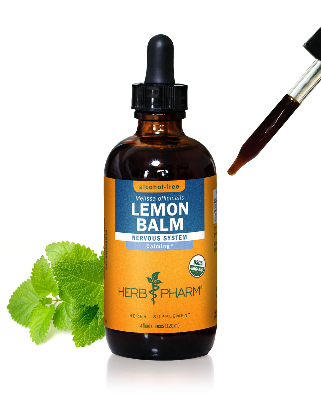 Herb Pharm Certified Organic Lemon Balm