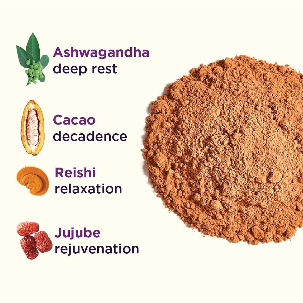 Rasa Koffee Deep Dream Cacao Adaptogenic Mushroom Sleep Blend - 24 Servings - image 3