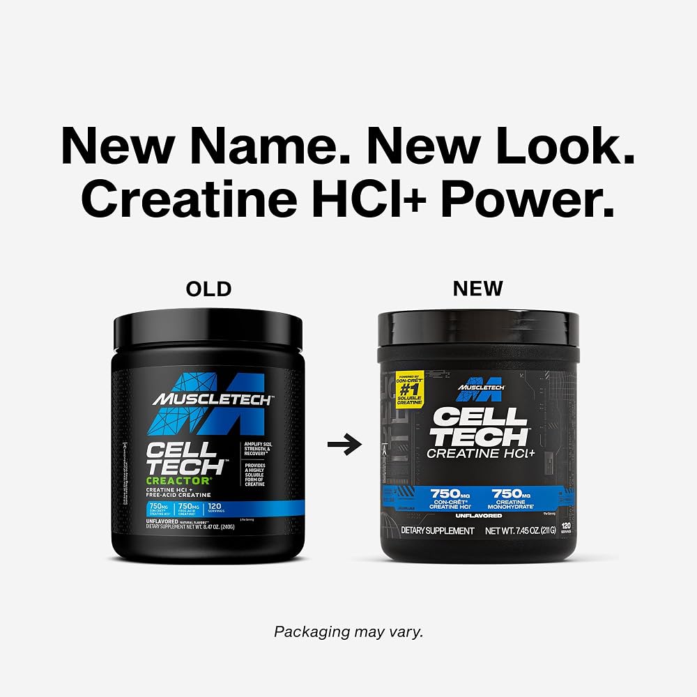 MuscleTech Cell-Tech Creactor Creatine Powder Unflavored - 120 Scoops - image 2