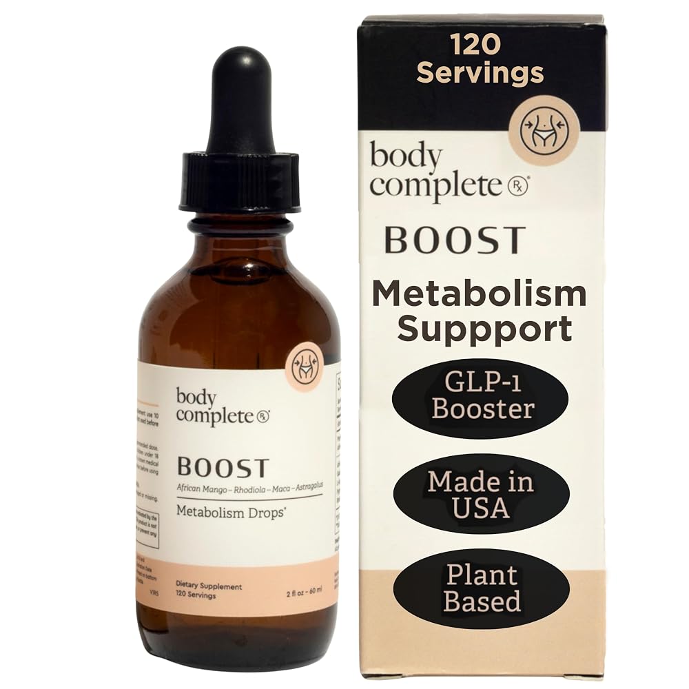 BODY COMPLETE RX Boost Drops with Maca Root & Amino Acids - 60 ML